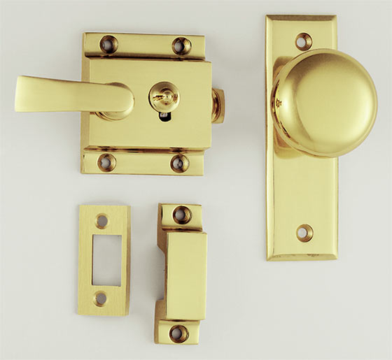 Storm And Screen Traditional Brass Window Hardware