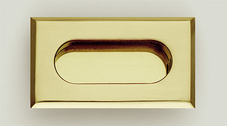 Flush Sash Lift for Double Hung Window